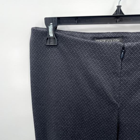 PEACE OF CLOTH Kaylee Charcoal Slim Trouser Dress Pant // 6 - Picture 5 of 10